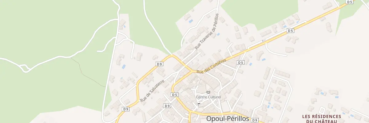 Plan du 31 Le Village à Opoul-Périllos