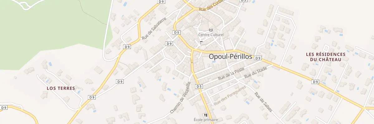 Plan du 8 Rue Pierre Estirach à Opoul-Périllos