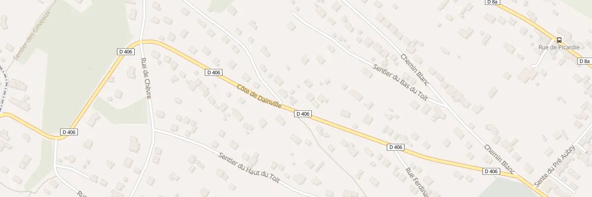 Plan du 16 Côte de Dainville à Villiers-sur-Morin