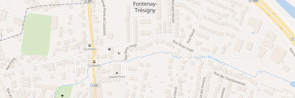 Plan du 10 Rue Victor Hugo à Fontenay-Trésigny