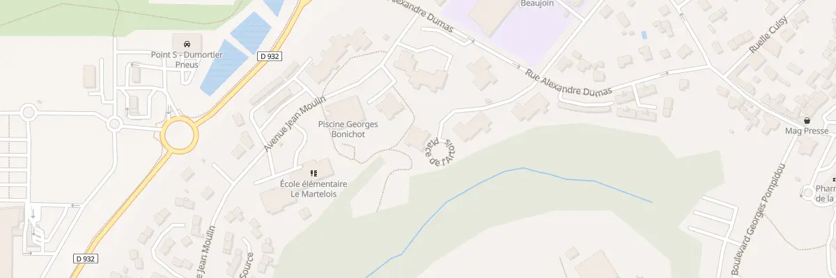 Plan du 2 Pl de l’Artois à Thourotte