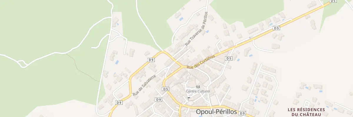 Plan du 20 Rue Carrerade à Opoul-Périllos
