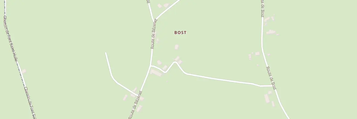 Plan du 5033 Village de Bost à Saint-Bonnet-de-Four