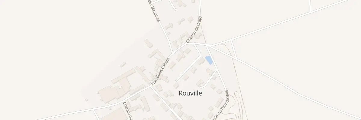 Plan du 2 Che de la Folie à Rouville