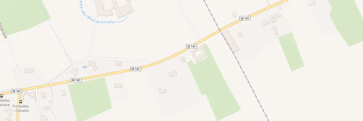 Plan du 29 Rue du Pont de Pierres à Fromelles