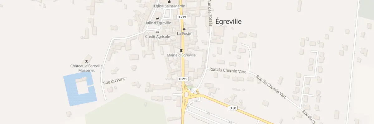 Plan du 41 Rue St Martin à Égreville