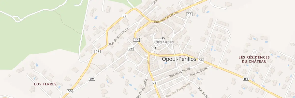 Plan du 2 Rue de la Tramontane à Opoul-Périllos