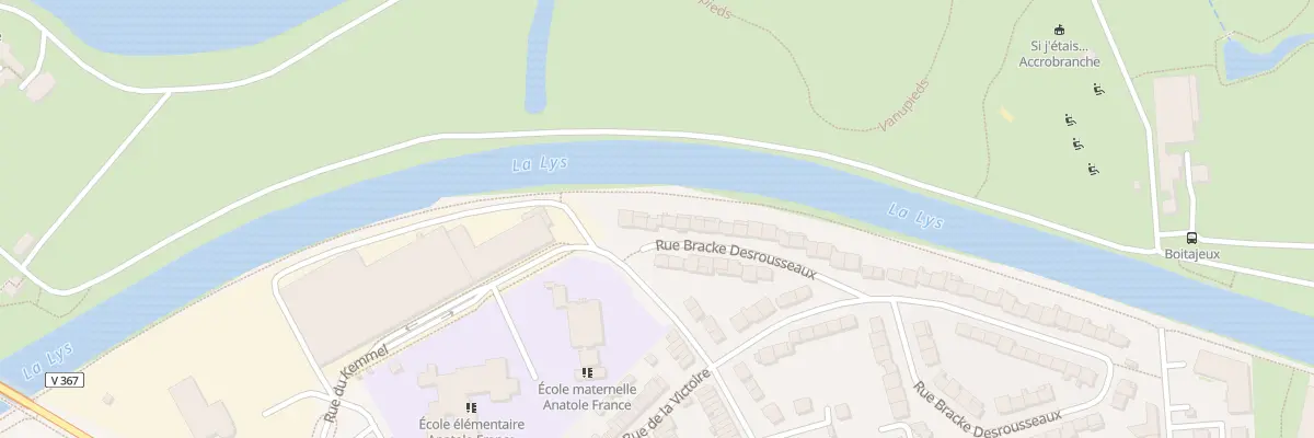 Plan du 122 Rue Bracke Desrousseaux à Armentières