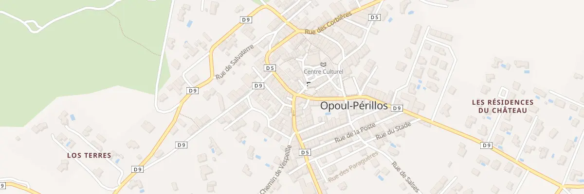 Plan du 250 Rue Pierre Estirach à Opoul-Périllos