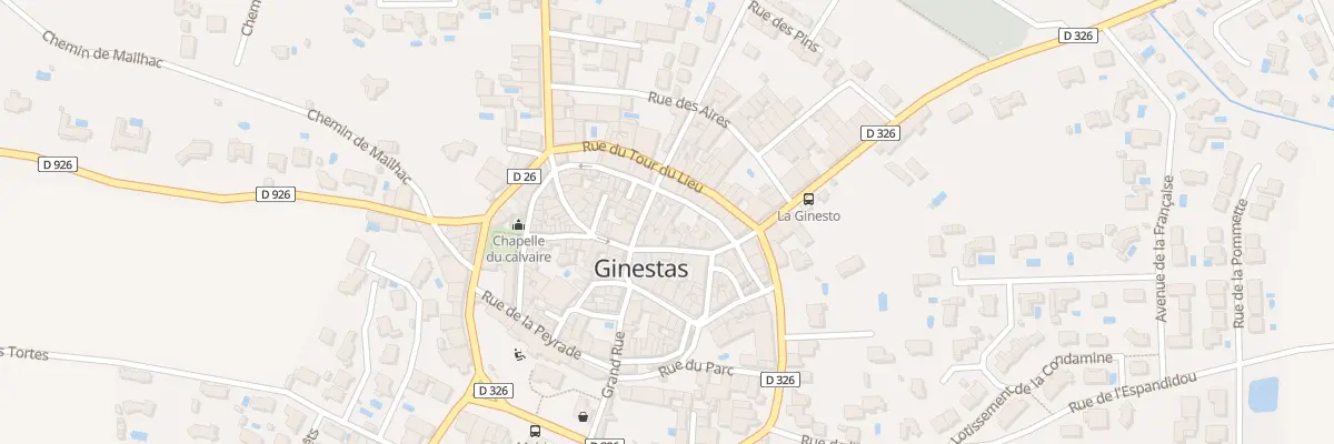 Plan du 3B Rue des Remparts à Ginestas