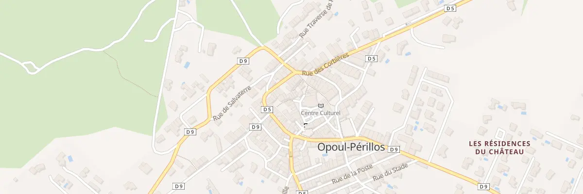 Plan du 104 Le Village à Opoul-Périllos