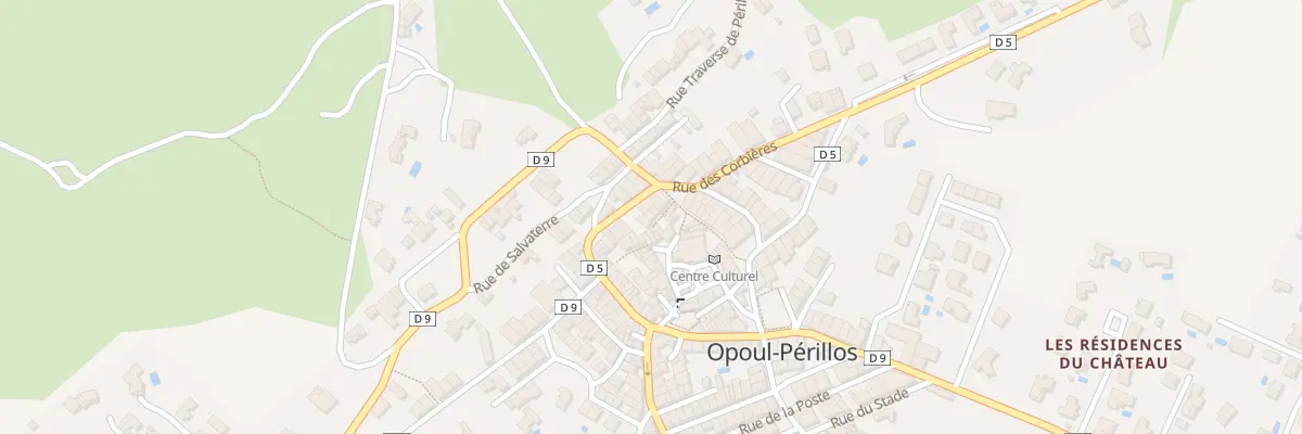 Plan du 107 Le Village à Opoul-Périllos