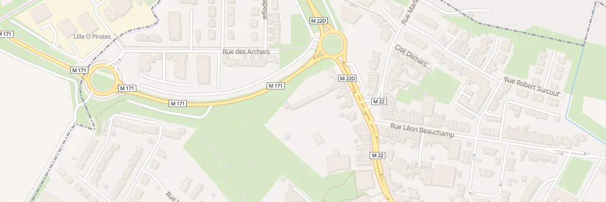 Plan du 9003 Rue Nouvelle à La Chapelle-d’Armentières