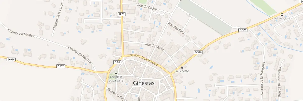 Plan du 5 Rue des Aires à Ginestas
