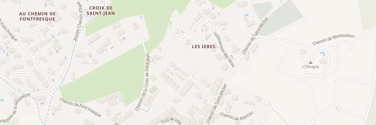 Plan du 33 Rue Marcelin Albert à Bize-Minervois