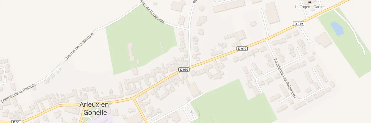 Plan du 25 Rue de Bois Bernard à Arleux-en-Gohelle