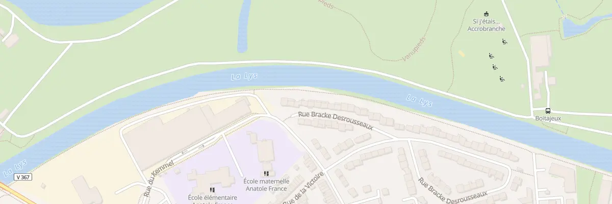 Plan du 120 Rue Bracke Desrousseaux à Armentières