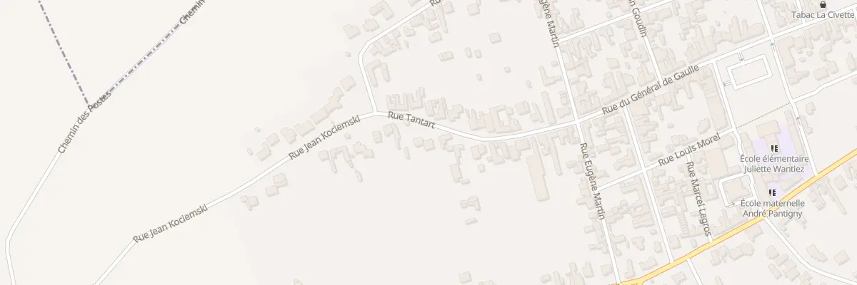 Plan du 32 Rue Tantart à Annay