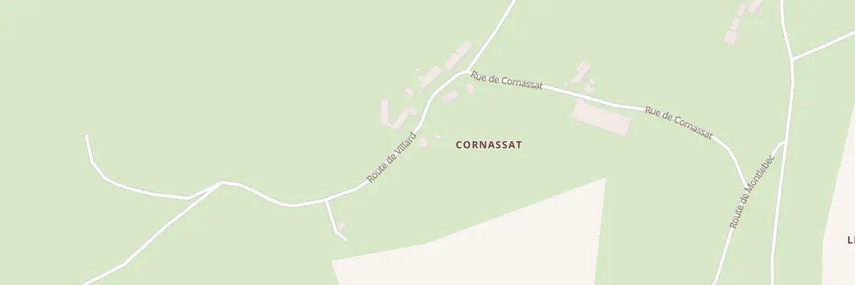 Plan du 5320 Cornassat à Beaune-d’Allier