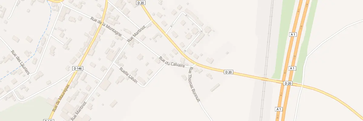 Plan du 17 Rue de Péronne à Combles