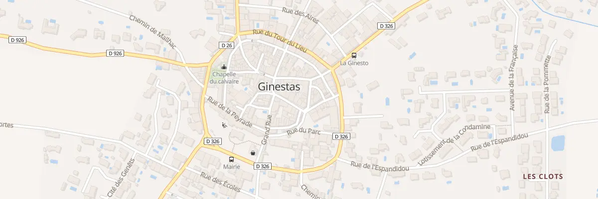 Plan du 5 Rue du Commerce à Ginestas