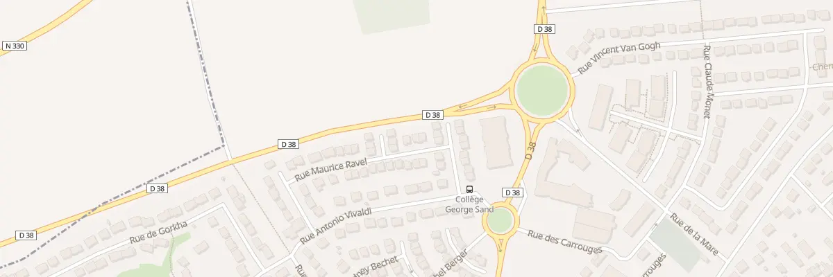 Plan du 41 Rue Maurice Ravel à Crégy-lès-Meaux