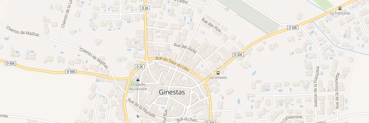 Plan du 16 Rue du Tour du Lieu à Ginestas