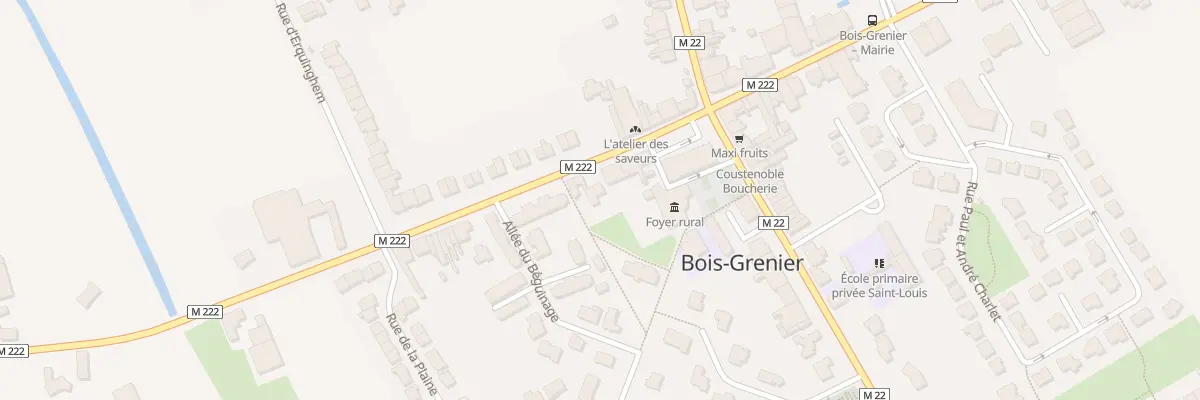 Plan du 99 Rue de Fleurbaix à Bois-Grenier