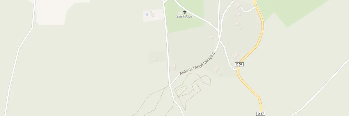 Plan du 17 All de l’Abbe Mougeot à Thiescourt
