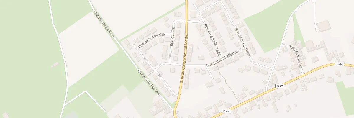 Plan du 1 Rue des Iris à Fampoux