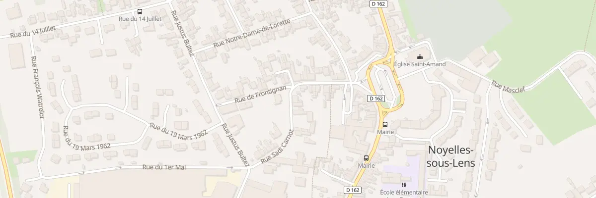 Plan du 150 Rue Sadi Carnot à Noyelles-sous-Lens
