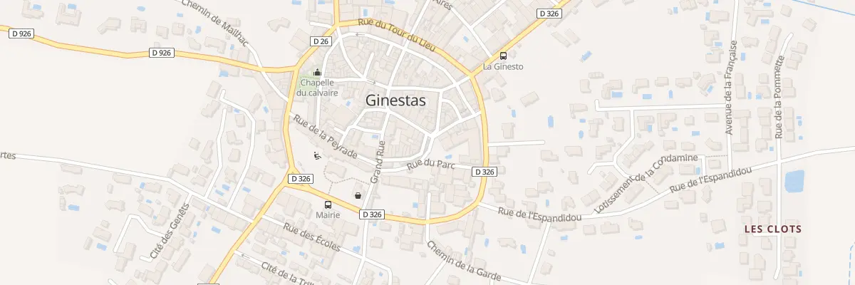 Plan du 3 Rue du Parc à Ginestas