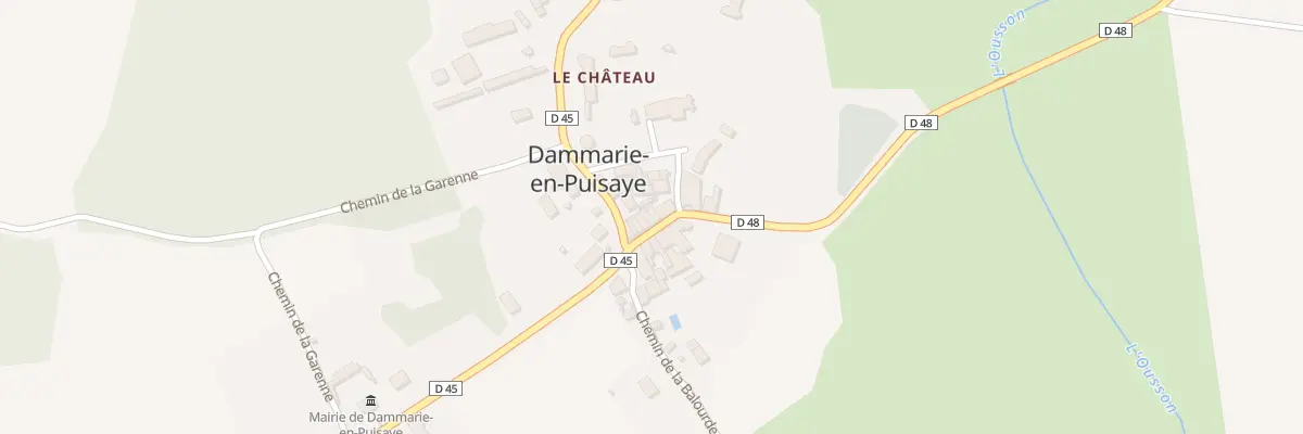 Plan du 7 Rue des Artisans à Dammarie-en-Puisaye