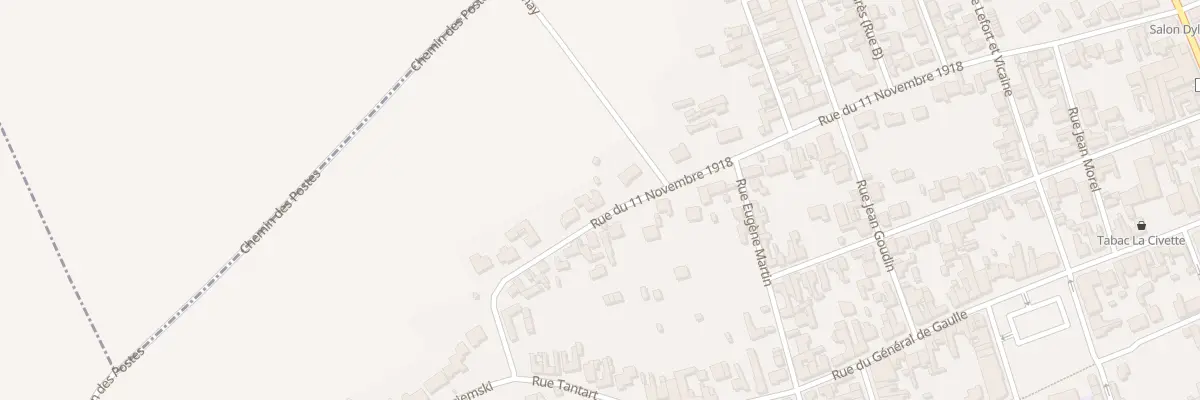Plan du 71 Rue du 11 Novembre à Annay