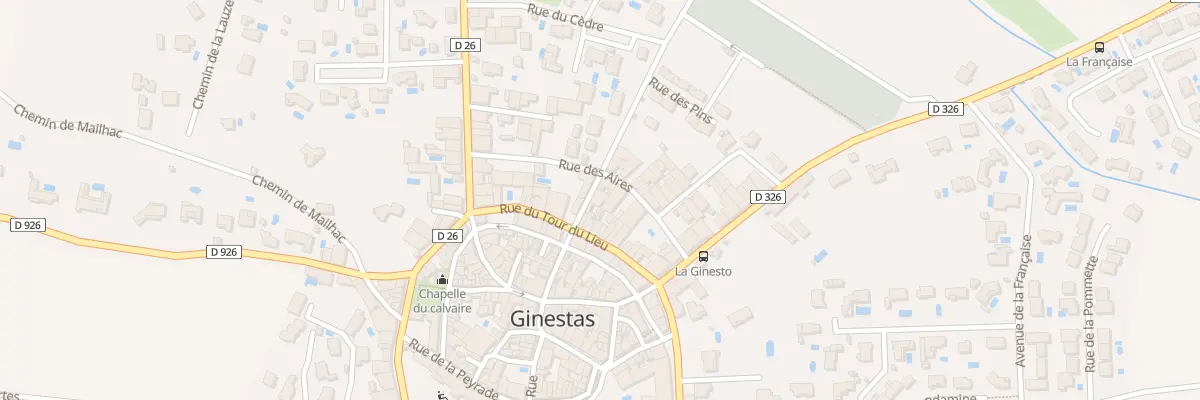 Plan du 4 Rue de l’Horte à Ginestas