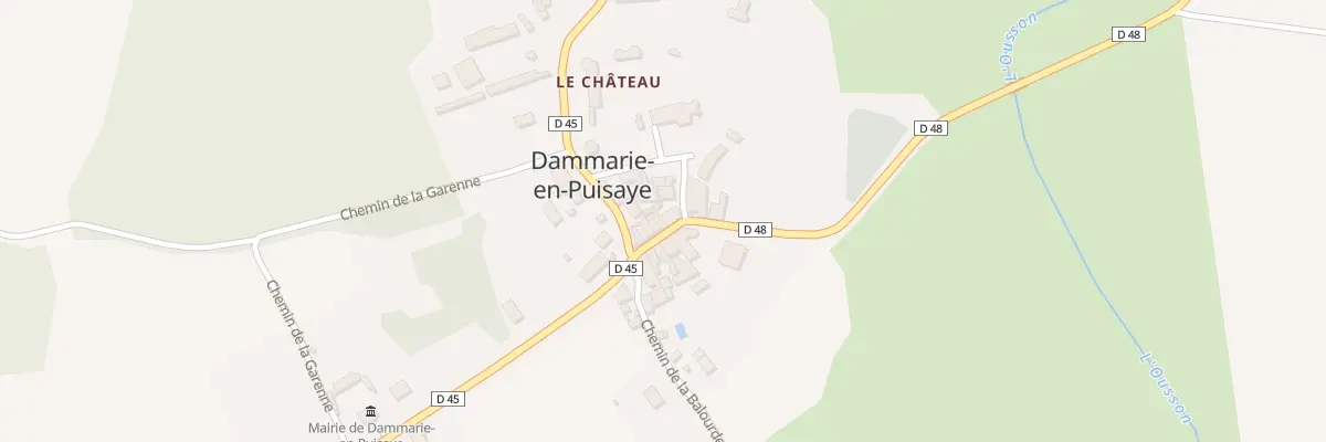 Plan du 9 Rue des Artisans à Dammarie-en-Puisaye