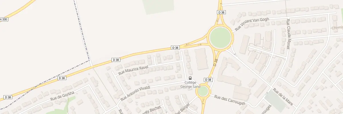 Plan du 43 Rue Maurice Ravel à Crégy-lès-Meaux