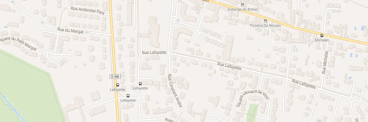 Plan du 6 Rue Lafayette à Fontenay-Trésigny