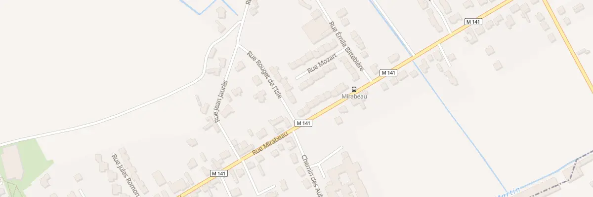 Plan du 1 Rue Rouget De L’Isle à Hantay