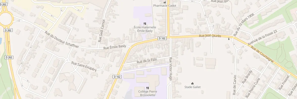 Plan du 73 Rue Emile Basly à Noyelles-sous-Lens