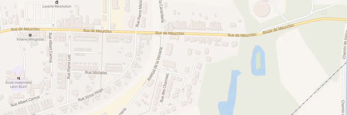 Plan du 2 Rue des Erables à Wingles