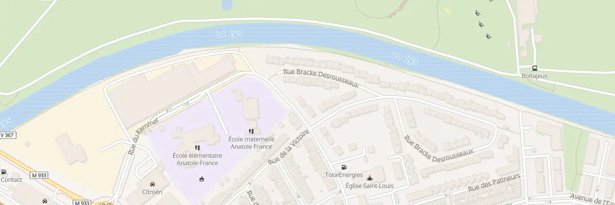 Plan du 74 Rue du Kemmel à Armentières