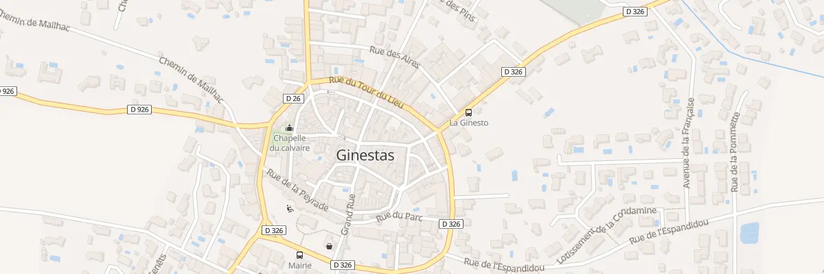 Plan du 4 Rue d’Occitanie à Ginestas