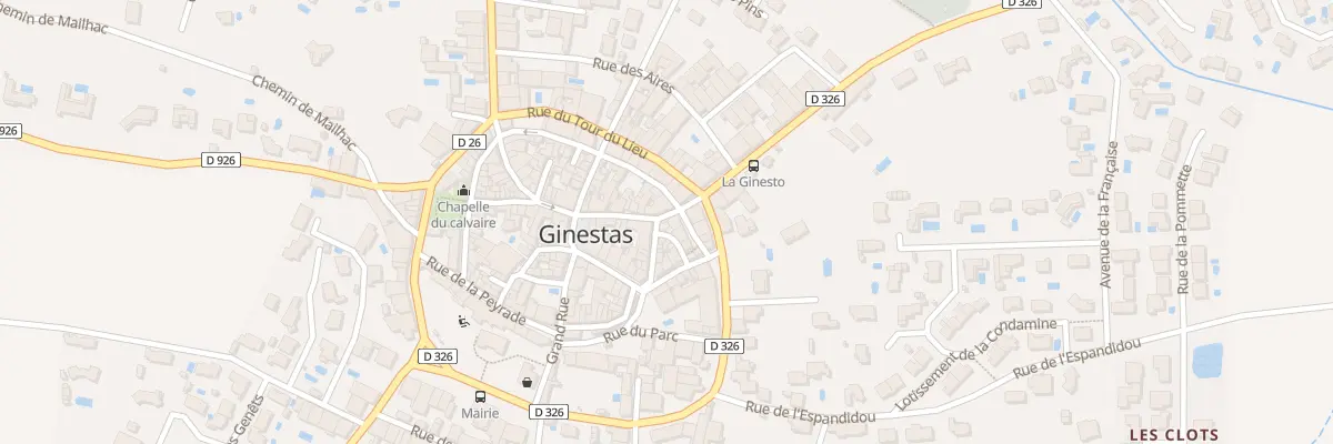 Plan du 1 Rue d’Occitanie à Ginestas