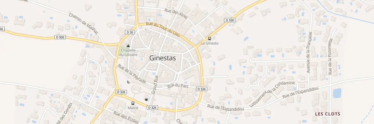 Plan du 4 Rue des Tonneliers à Ginestas