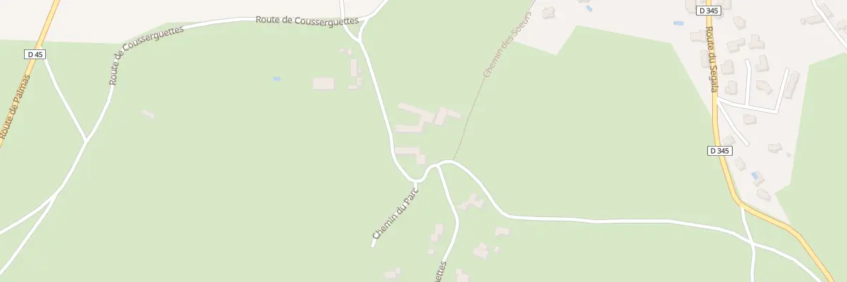 Plan du 5039A Cousserguettes Hau à Palmas d’Aveyron