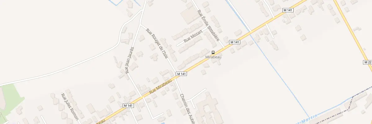 Plan du 56 Rue Mirabeau à Hantay