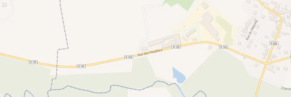 Plan du 424 Rue des Peupliers à Gilocourt