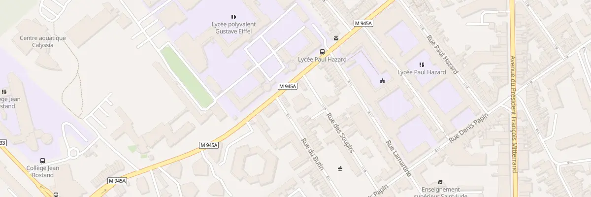 Plan du 69 Rue Jules Lebleu à Armentières