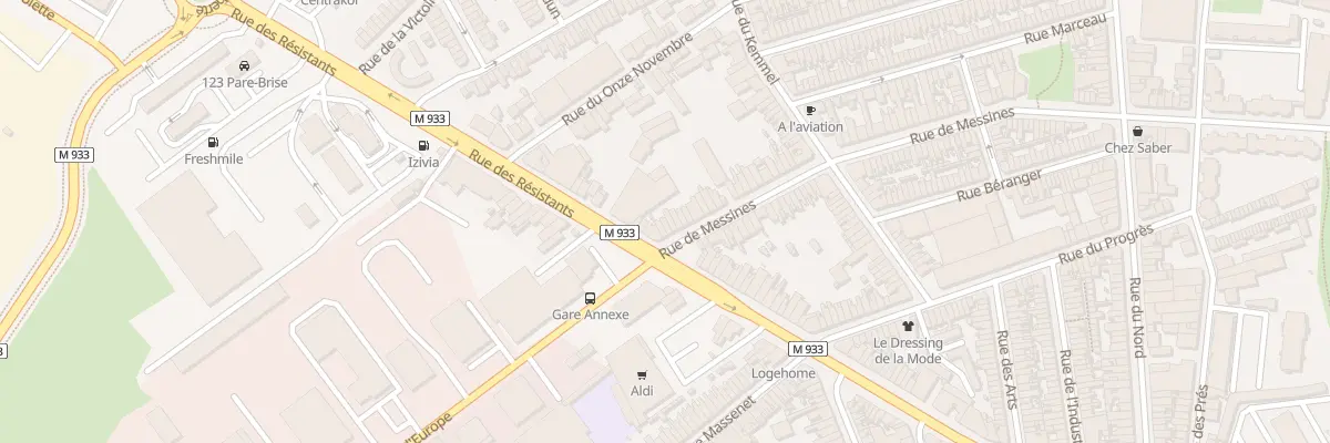 Plan du 126 Rue de Messines à Armentières